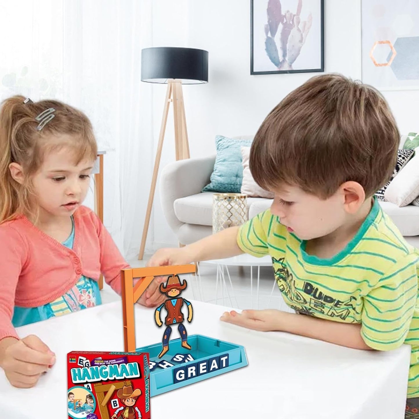 Brehn | Cowboy-Thema Hangman Wortspiel