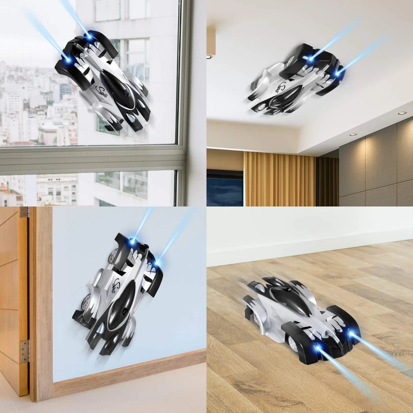 Brehn | Schwebendes RC Auto - Stuntwagen für Wände und Decken