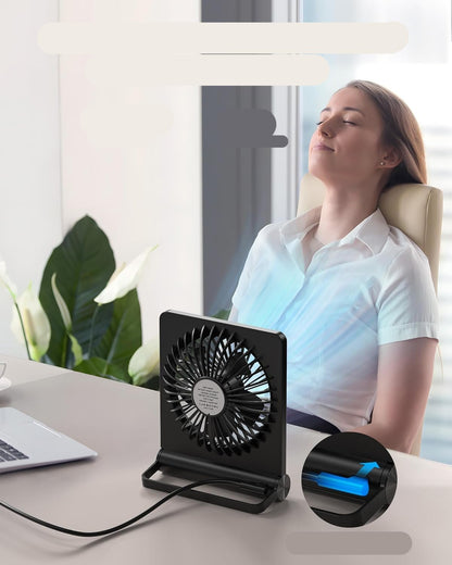 BreezeQuiet - Ultra-leiser und kompakter Tischventilator für einen ruhigen Luftstrom | Brehn