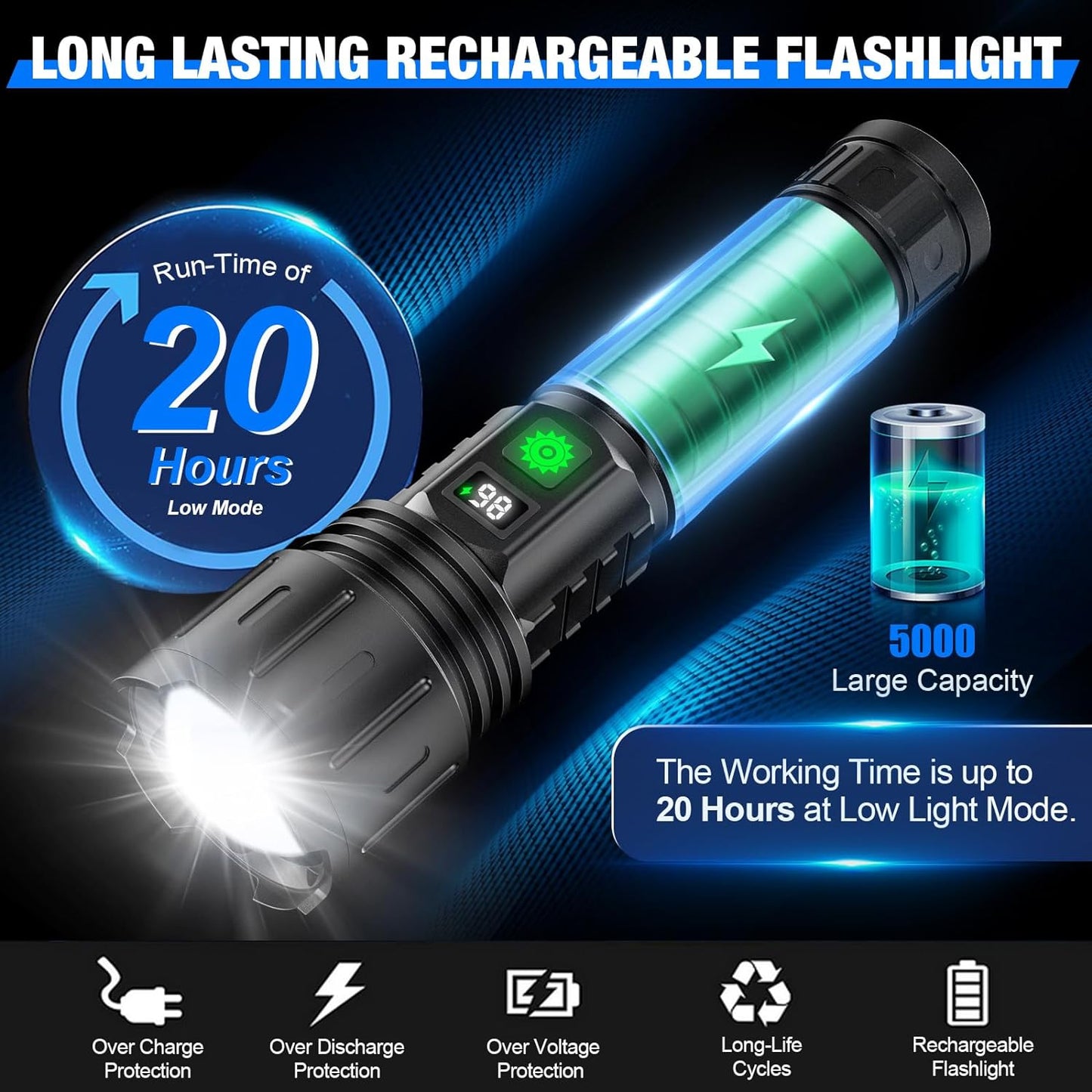 Hellste Taschenlampe der Welt – 100.000 Lumen | Brehn