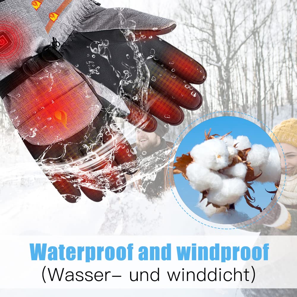 Verstellbare Temp 40-55 °C beheizte Handschuhe | Brehn