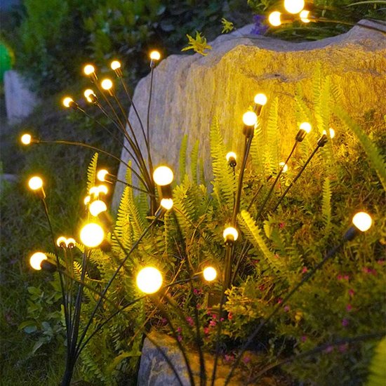 Solarbetriebene kabellose Gartenlichter mit effizientem Akku