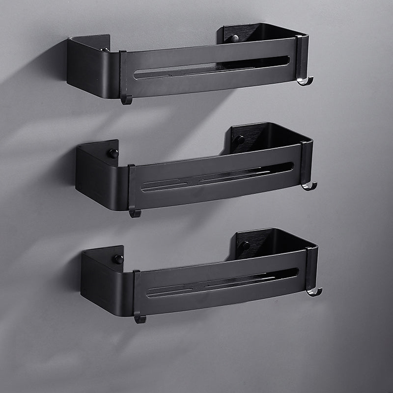 Matt Black Moderne Badezimmer Zubehör Set, Set von 3, Badezimmerregal