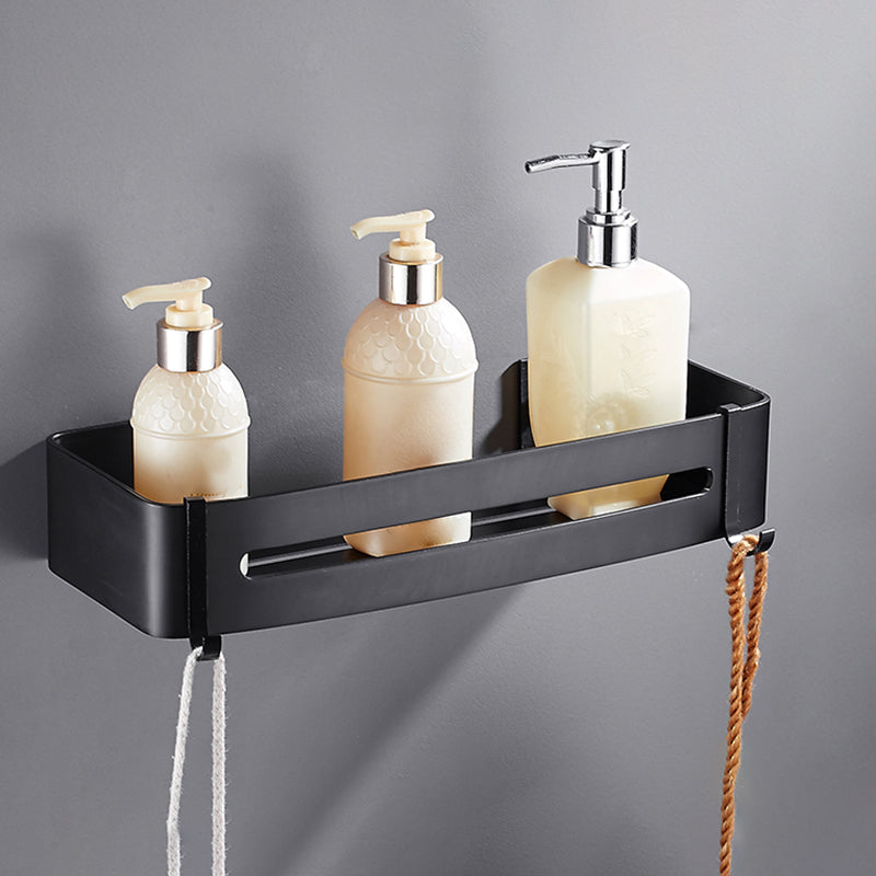 Matt Schwarz Modernes Badezimmerzubehör-Set, Set von 3, Badezimmerregal