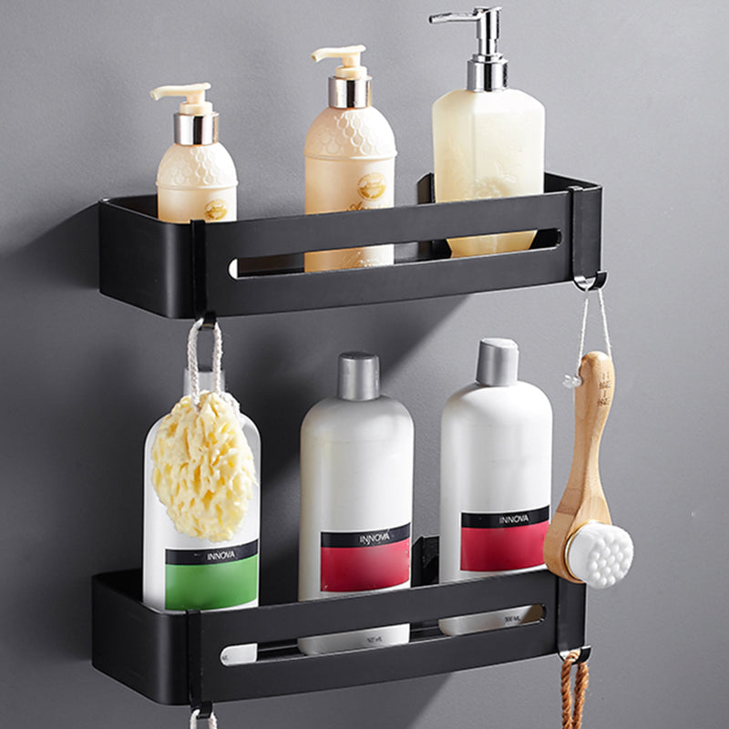 Matt Black Moderne Badezimmer Zubehör Set, Set von 3, Badezimmerregal