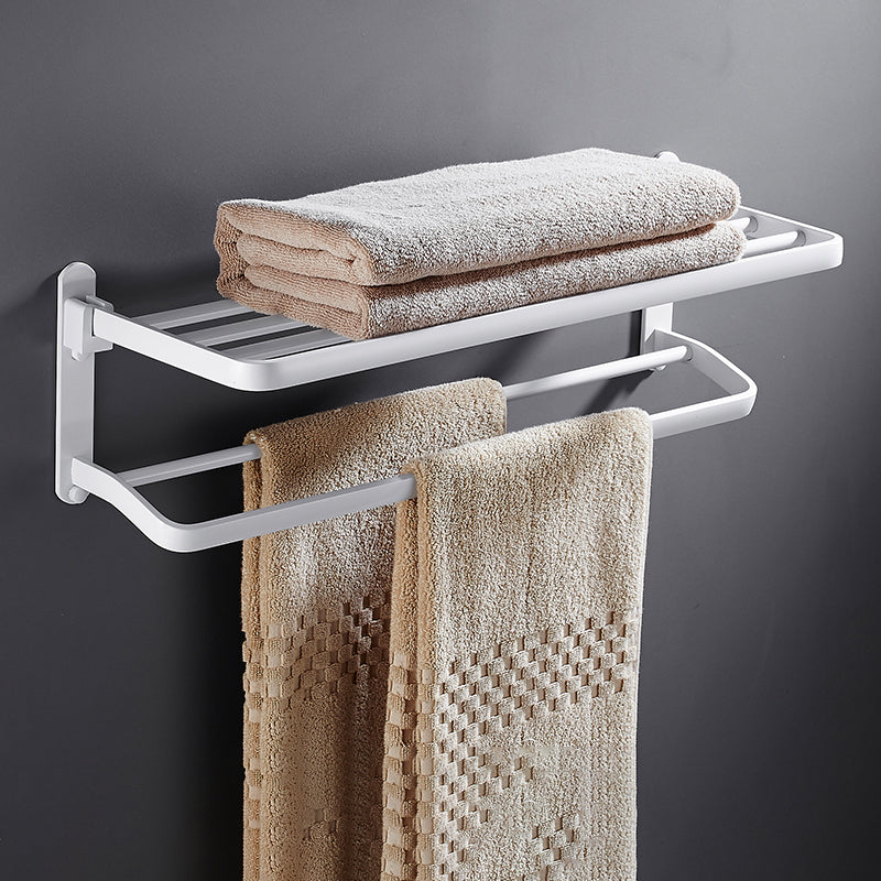 Weißes Badezimmer-Accessoires-Set, modernes Badezimmer-Accessoires-Set, Handtuchhalter