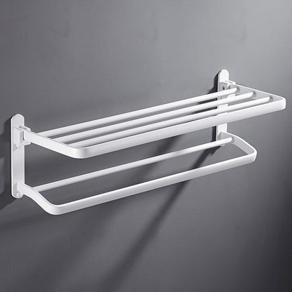 Weißes Badezimmer-Accessoires-Set, modernes Badezimmer-Accessoires-Set, Handtuchhalter