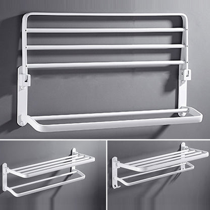 Weißes Badezimmer-Accessoires-Set, modernes Badezimmer-Accessoires-Set, Handtuchhalter