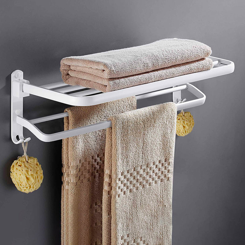 Weißes Badezimmer-Accessoires-Set, modernes Badezimmer-Accessoires-Set, Handtuchhalter