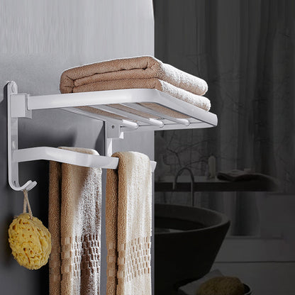 Weißes Badezimmer-Accessoires-Set, modernes Badezimmer-Accessoires-Set, Handtuchhalter