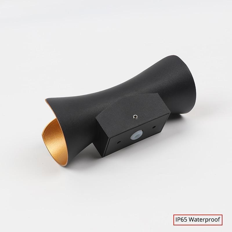 Wetterfeste LED-Aluminium-Wandleuchte für Outdoor-Eleganz