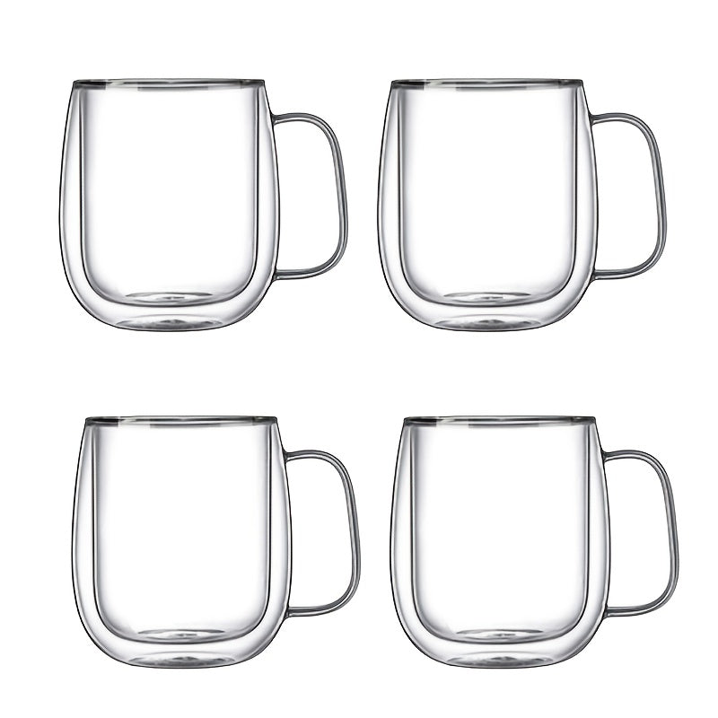 ThermoSip Doppelwandiger Glasbecher – Borosilikatglas, hitzebeständig und elegant