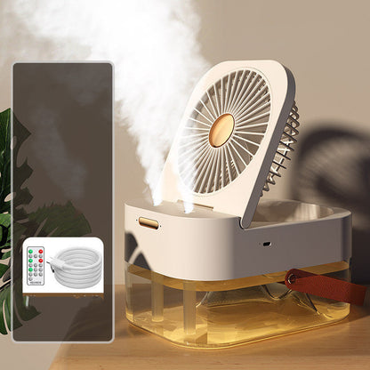 Portabler Spray-Ventilator mit Nachtlicht | Brehn