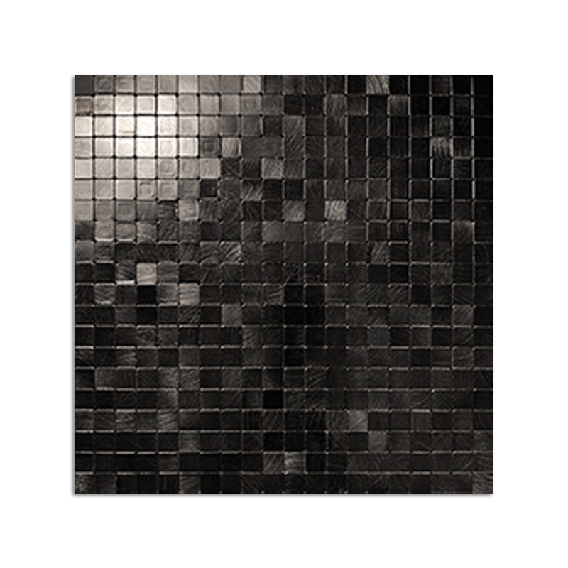 Mosaikfliesen Tapete Zeitgenössische Abzieh- und Klebetapete mit quadratischer Form