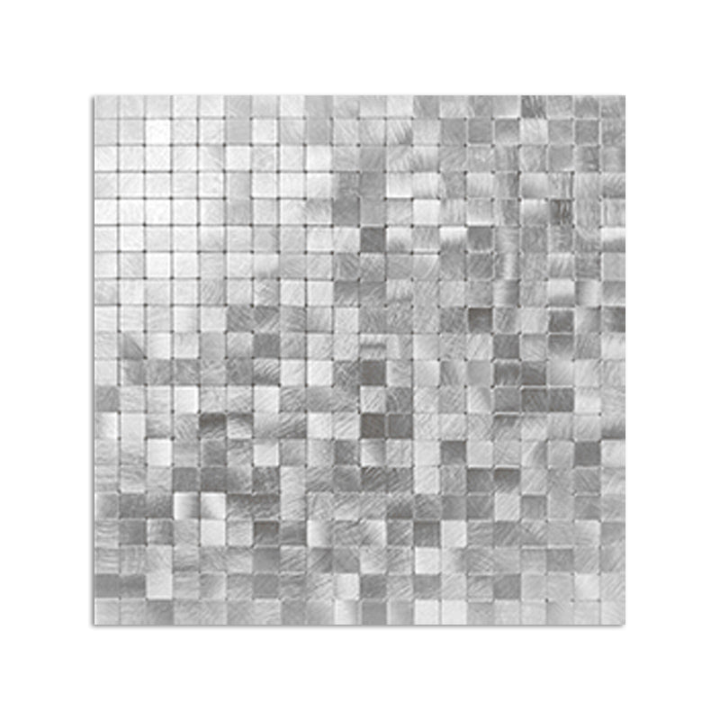 Mosaikfliesen Tapete Zeitgenössische Abzieh- und Klebetapete mit quadratischer Form