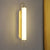 Arc Rechteck Metall Wand Sconce Post-Moderne LED Gold Wandmontage Leuchte mit Röhren-Acrylschirm | Brehn