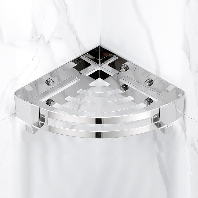 Brehn | Modern Gold/Silver 3-teiliges Badezimmer-Zubehörset, Bade-Regal