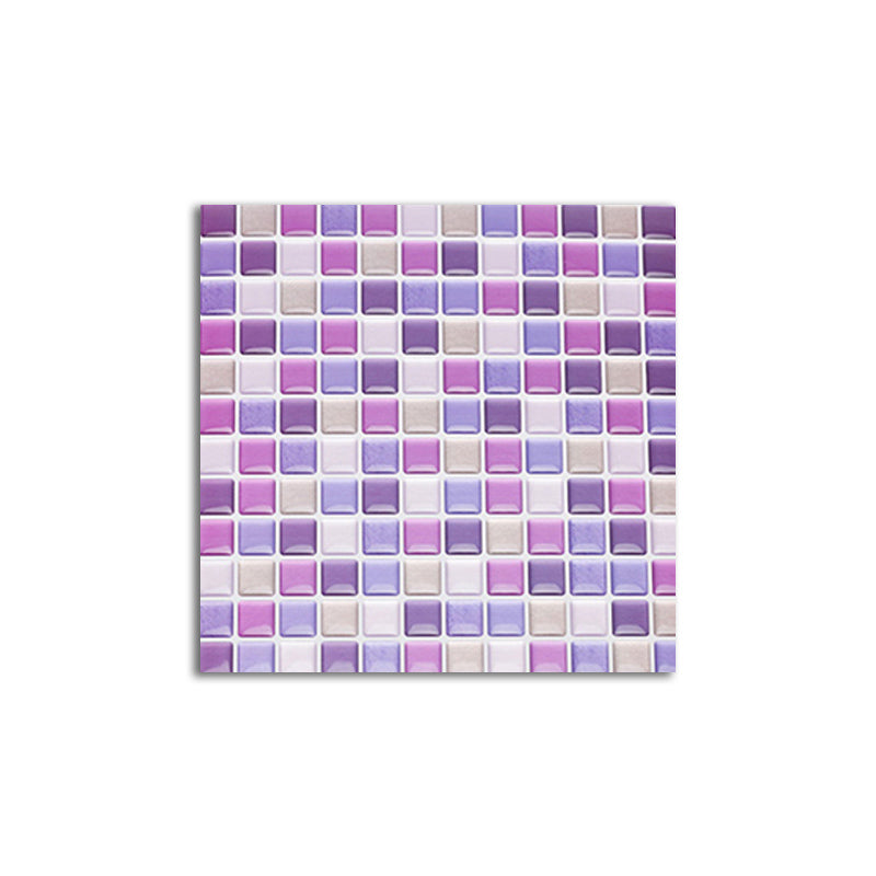 Buntes Mosaik Peel & Stick Fliesen Wasserdicht für Rückwand