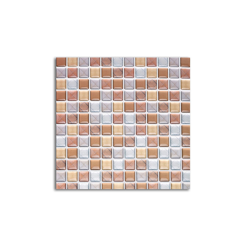 Buntes Mosaik Peel & Stick Fliesen Wasserdicht für Rückwand