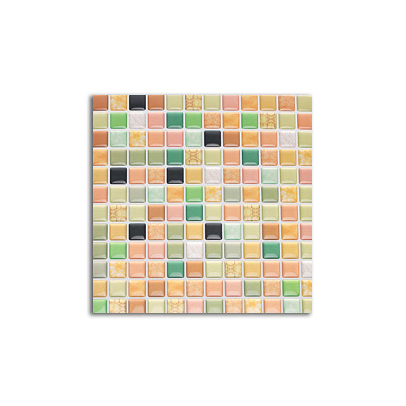 Buntes Mosaik Peel & Stick Fliesen Wasserdicht für Rückwand