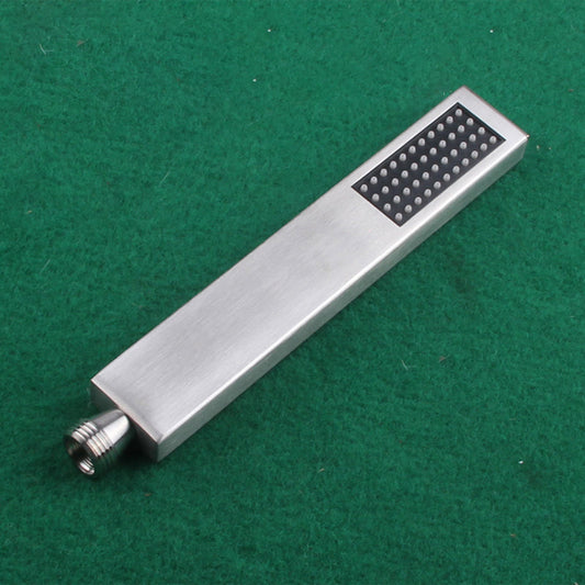 Einfaches Rechteck Duschkopf 304 Edelstahl Handbrause