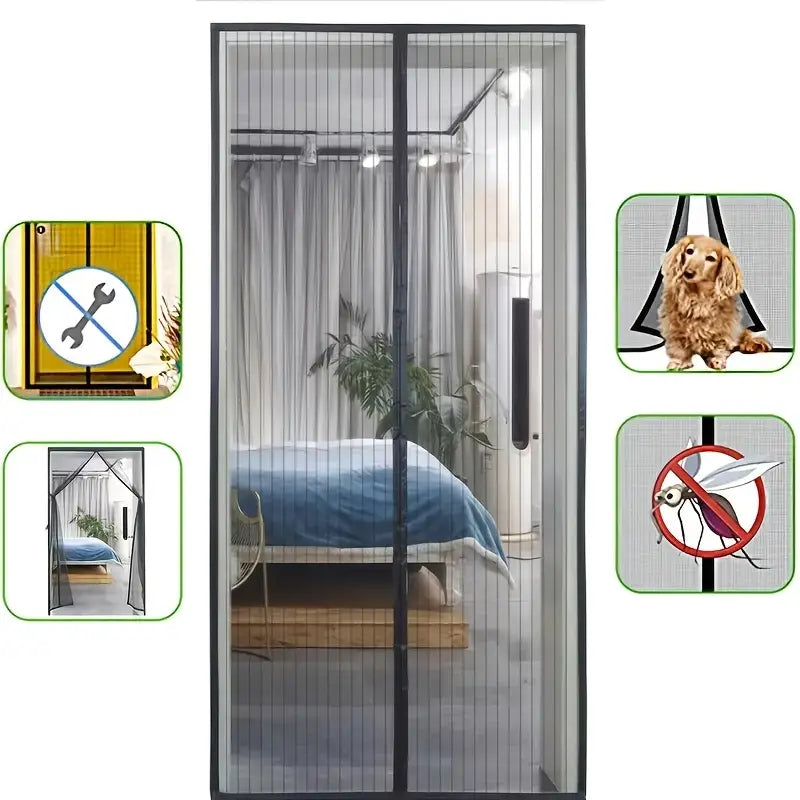 Brehn | BugGuard | Magnetische Fliegengittertür