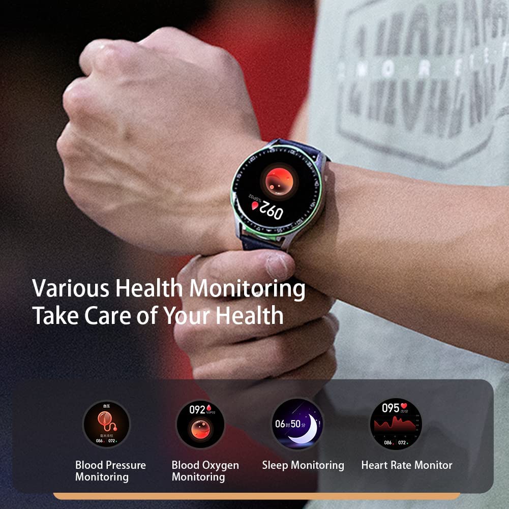 2-in-1 Smartwatch mit Bluetooth-Kopfhörern | Brehn