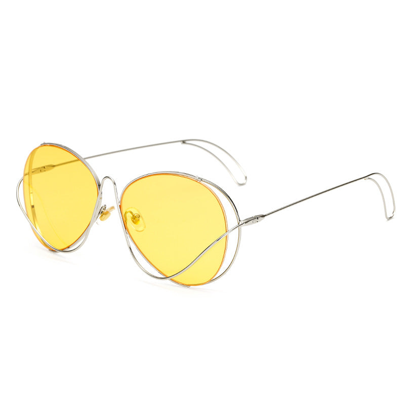 Damen modische Halbrahmenbrille mit filigranem, minimalistischen Design Brehn