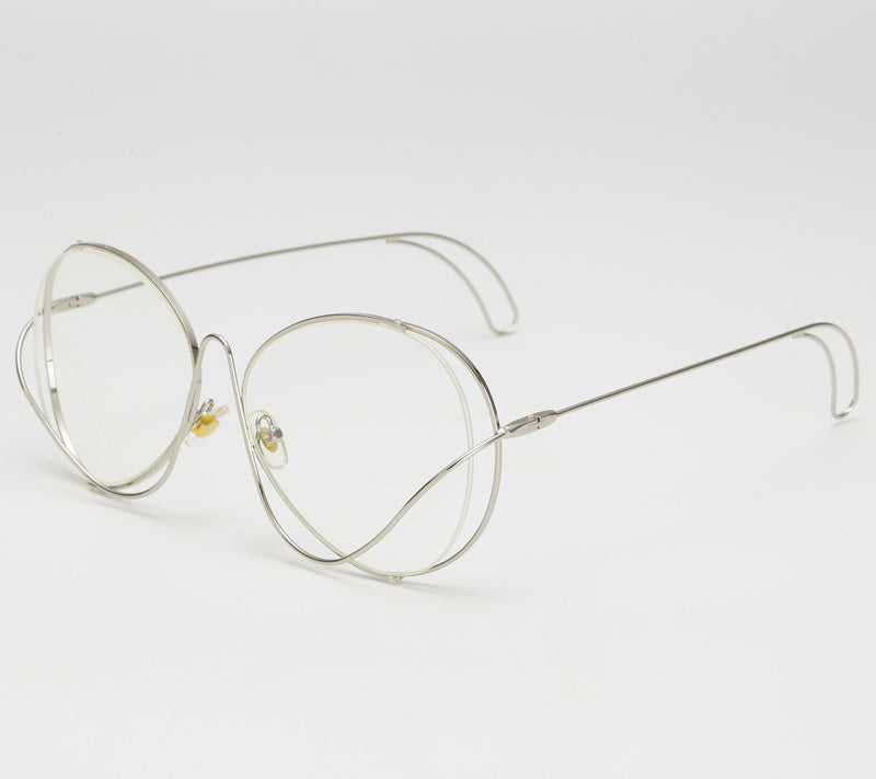 Damen modische Halbrahmenbrille mit filigranem, minimalistischen Design Brehn