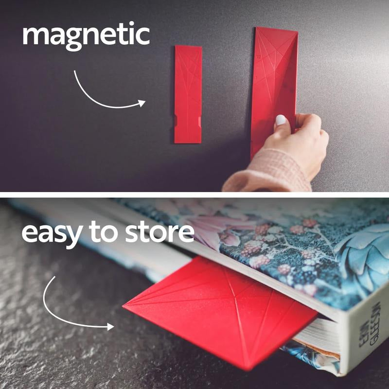 3-in-1-Messlöffel zum Zusammenklappen | Magnetisches TriScoop-Design | Platzsparendes Küchenutensil