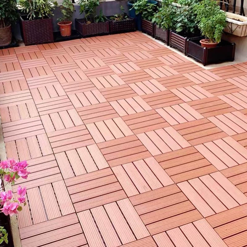 Klassische Holzfliesen für Garten patio Fußbodenbeläge zum Verlegen