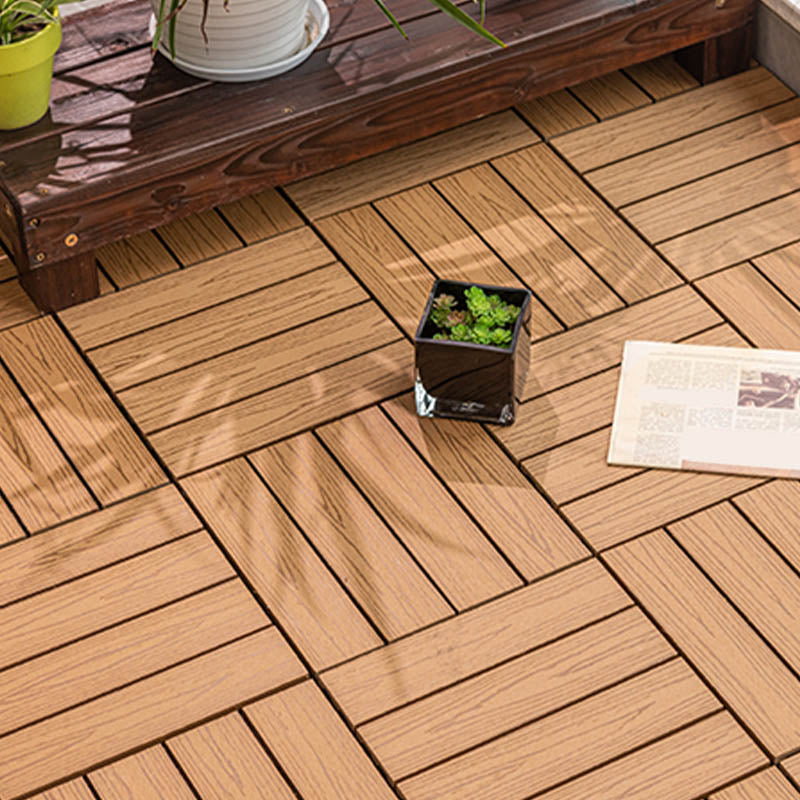 Klassische Holzfliesen für Garten patio Fußbodenbeläge zum Verlegen
