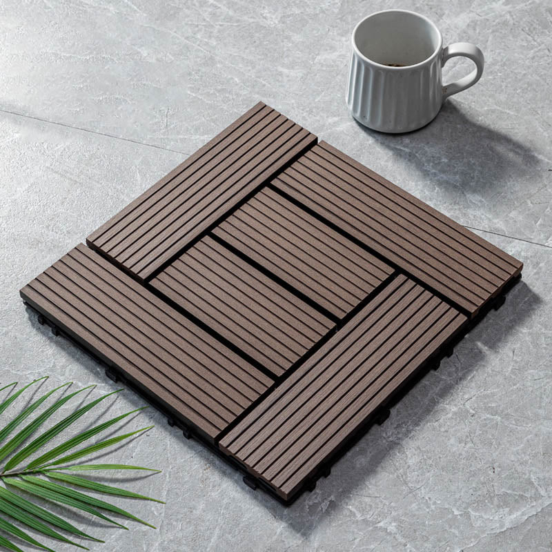 Klassische Holzfliesen für Garten patio Fußbodenbeläge zum Verlegen