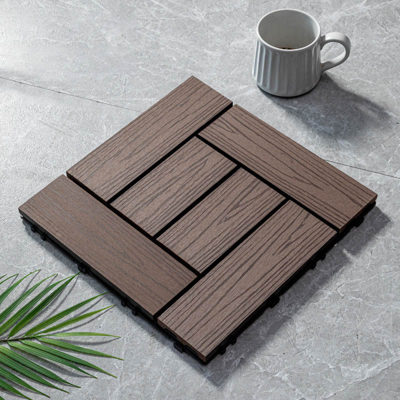 Klassische Holzfliesen für Garten patio Fußbodenbeläge zum Verlegen