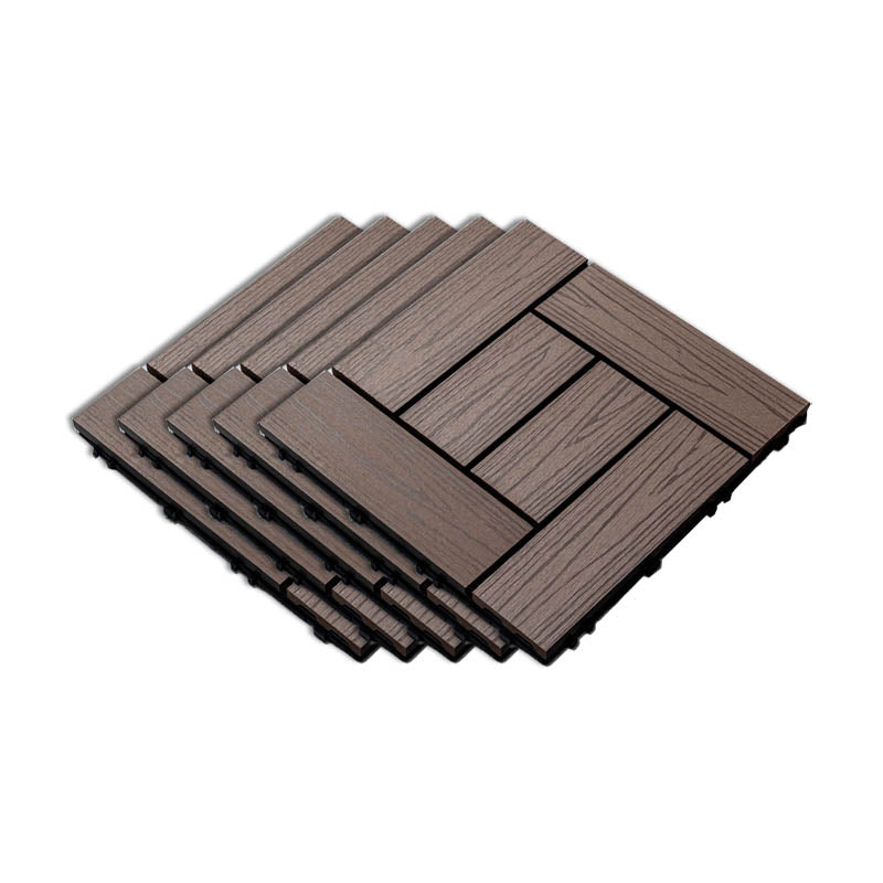 Klassische Holzfliesen für Garten patio Fußbodenbeläge zum Verlegen