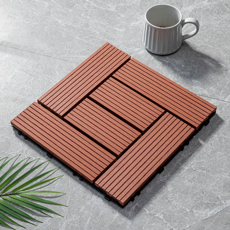 Klassische Holzfliesen für Garten patio Fußbodenbeläge zum Verlegen