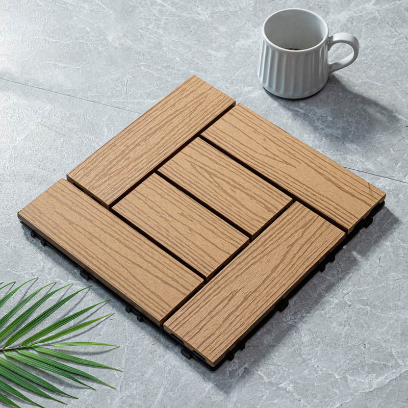 Klassische Holzfliesen für Garten patio Fußbodenbeläge zum Verlegen