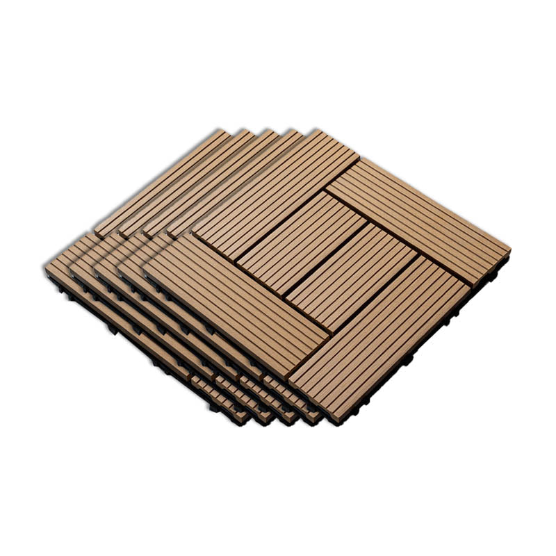 Klassische Holzfliesen für Garten patio Fußbodenbeläge zum Verlegen