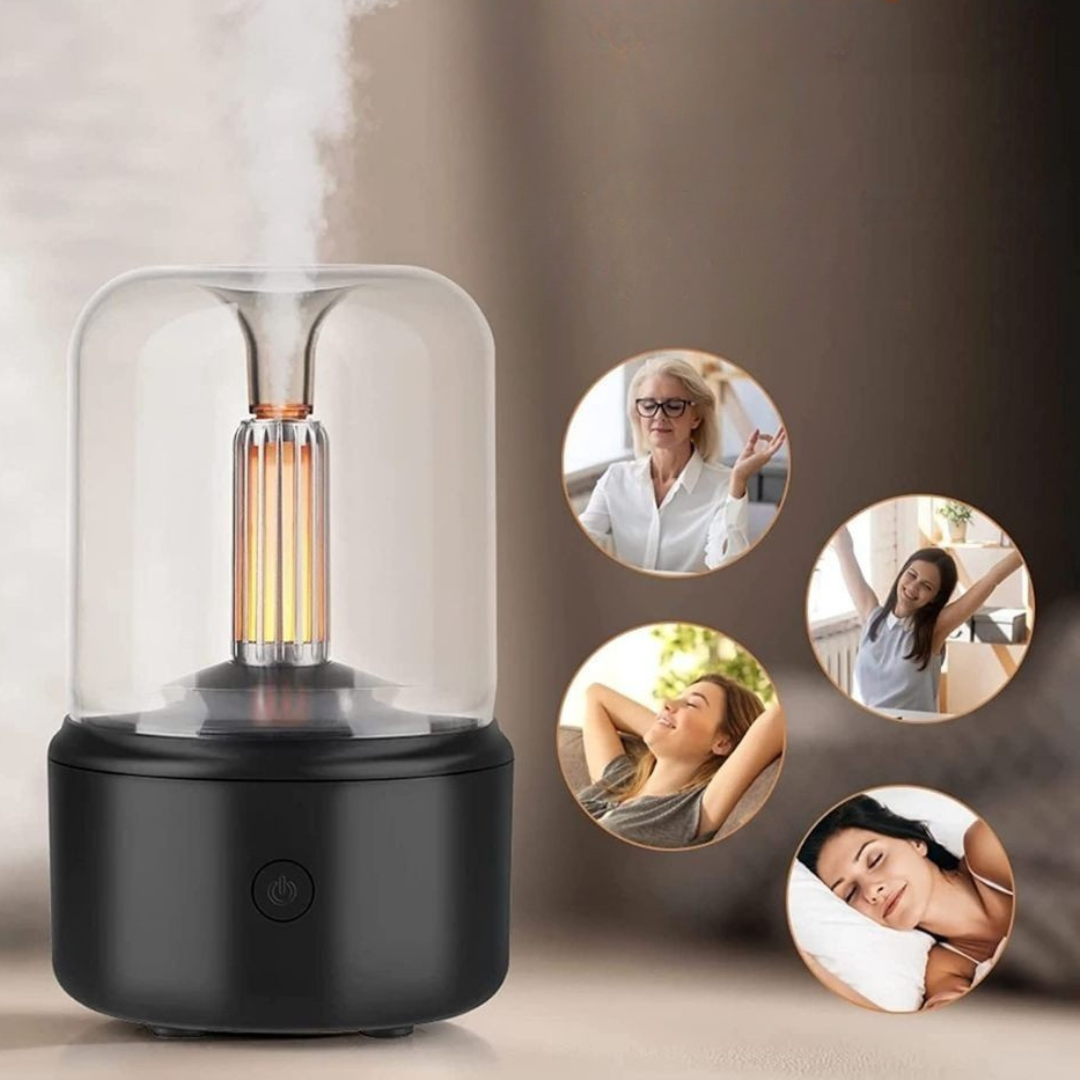 Brehn | Aroma Diffuser Tragbarer Nebel Ätherisches Öl Luftbefeuchter
