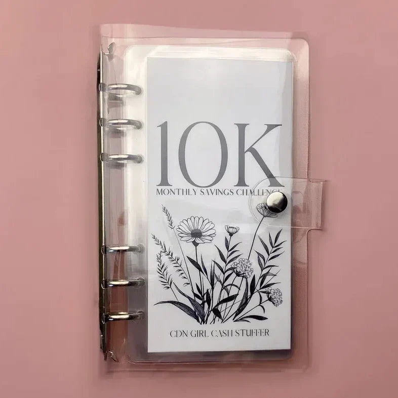 12-Monat Umschläge Geldspar-Challenge Binder | Brehn