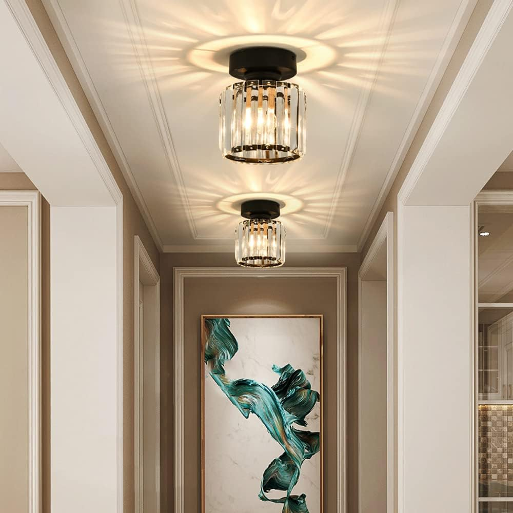 Moderne Kristall Deckenlampe - CrystalGlow | Brehn