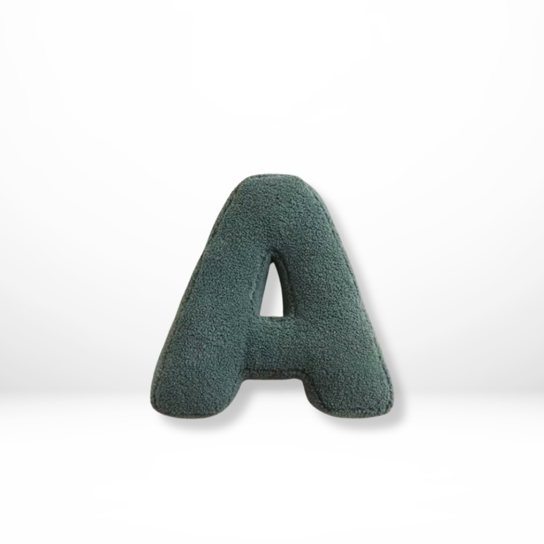 Brehn | Samt Alphabet Dekokissen Mit Buchstaben A Bis Z