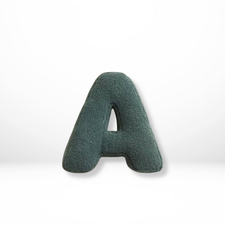 Brehn | Samt Alphabet Dekokissen Mit Buchstaben A Bis Z