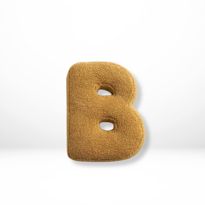 Brehn | Samt Alphabet Dekokissen Mit Buchstaben A Bis Z