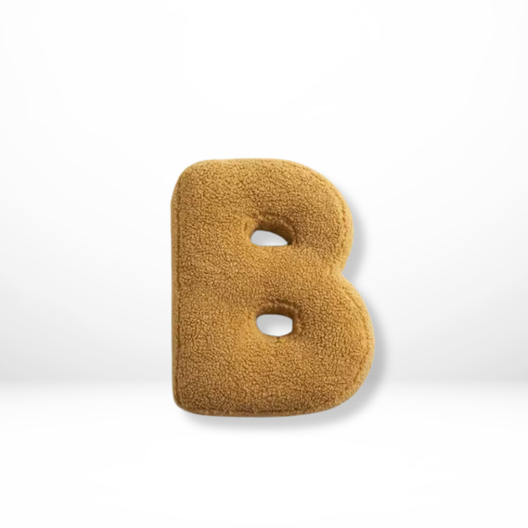 Brehn | Samt Alphabet Dekokissen Mit Buchstaben A Bis Z