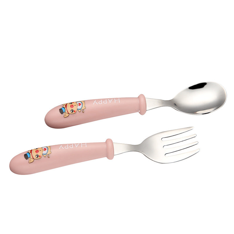 Kindgerechte Essgabel mit Sicherem Griff Brehn