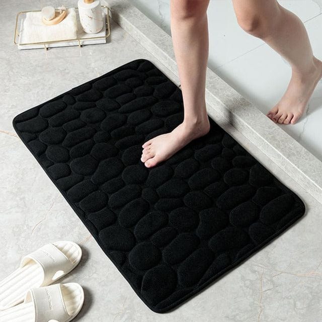 Brehn | SoftComfort - Luxus schnelltrocknende rutschfeste Duschmatte für Sicherheit und ultimativen Komfort