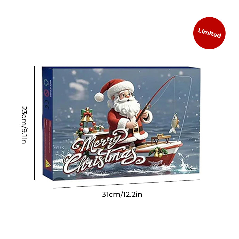 Brehn | 24 Tage Weihnachts Countdown Angelgeräte Set