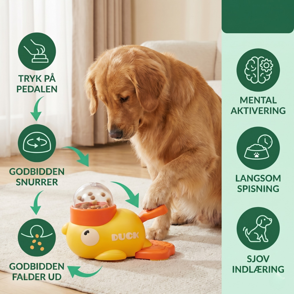 FeediDuck Slow Feeder für Hunde und Katzen | Brehn