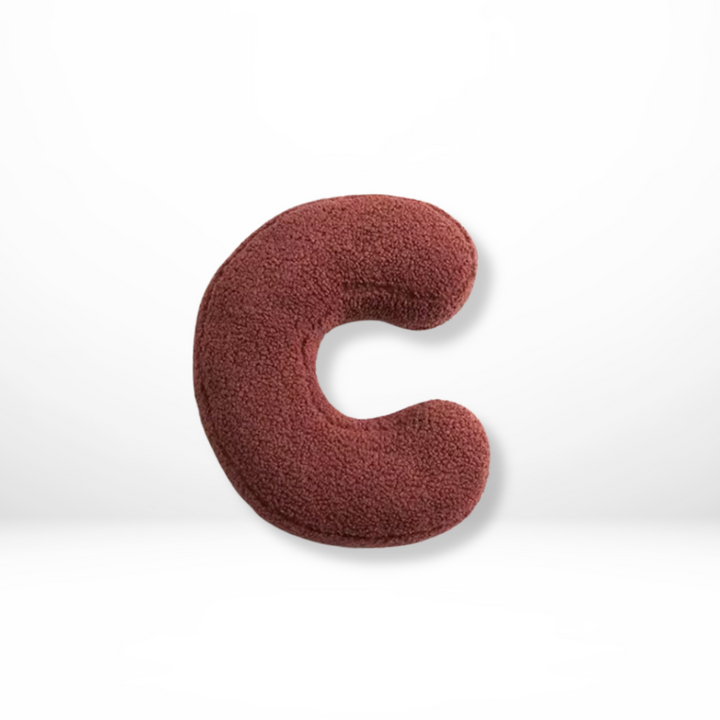 Brehn | Samt Alphabet Dekokissen Mit Buchstaben A Bis Z